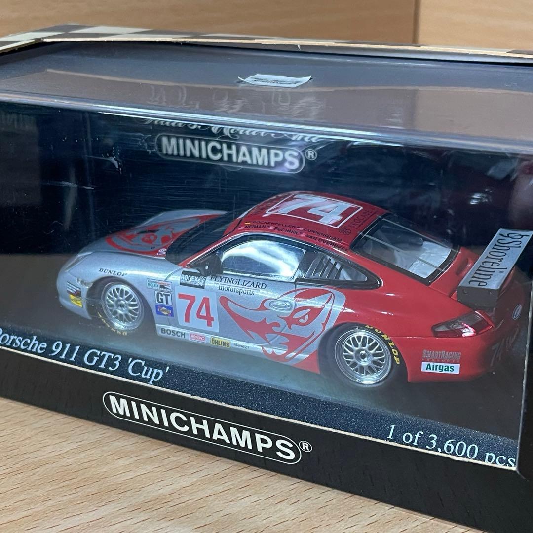 1/43 ミニチャンプス ポルシェ911 GT3カップ 2台セット