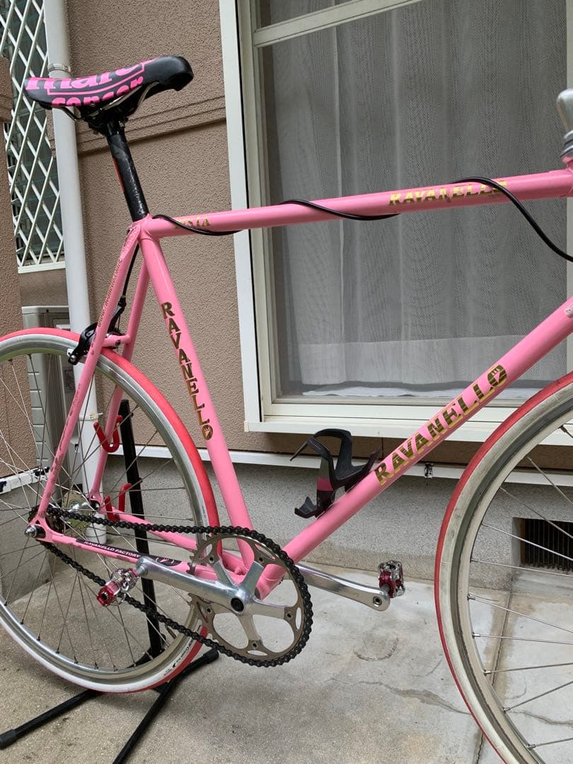 ラバネロ　ピストバイク シングルスピード（ピンク）570