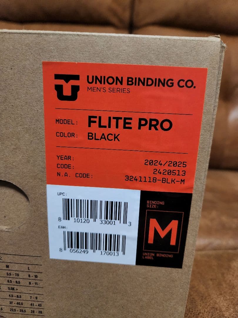 ≪2024/2025 UNION BINDING≫ FLITE PRO メンズ