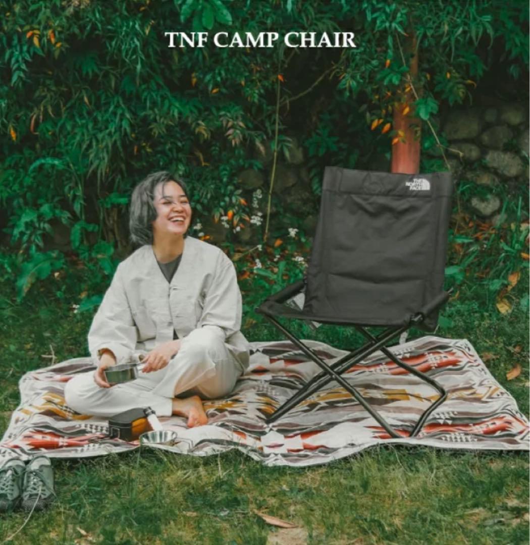 【未使用】緑☆THE NORTH FACE TNF キャンプチェアNN31705