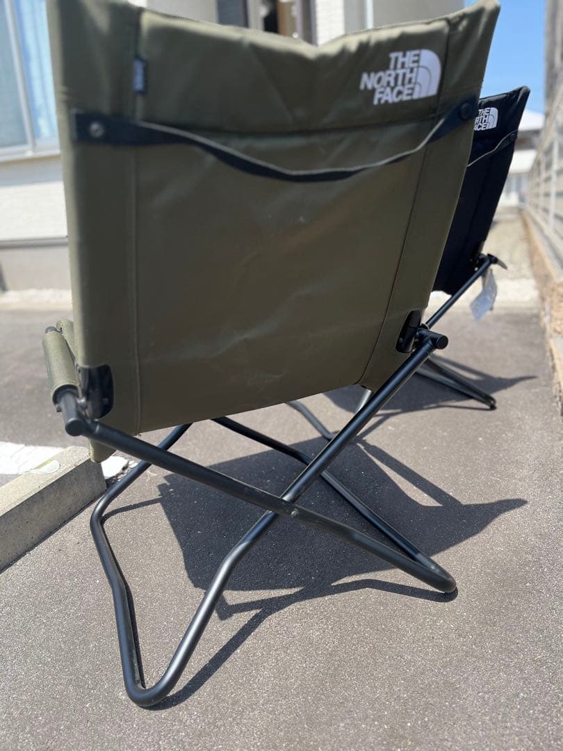 【未使用】緑☆THE NORTH FACE TNF キャンプチェアNN31705
