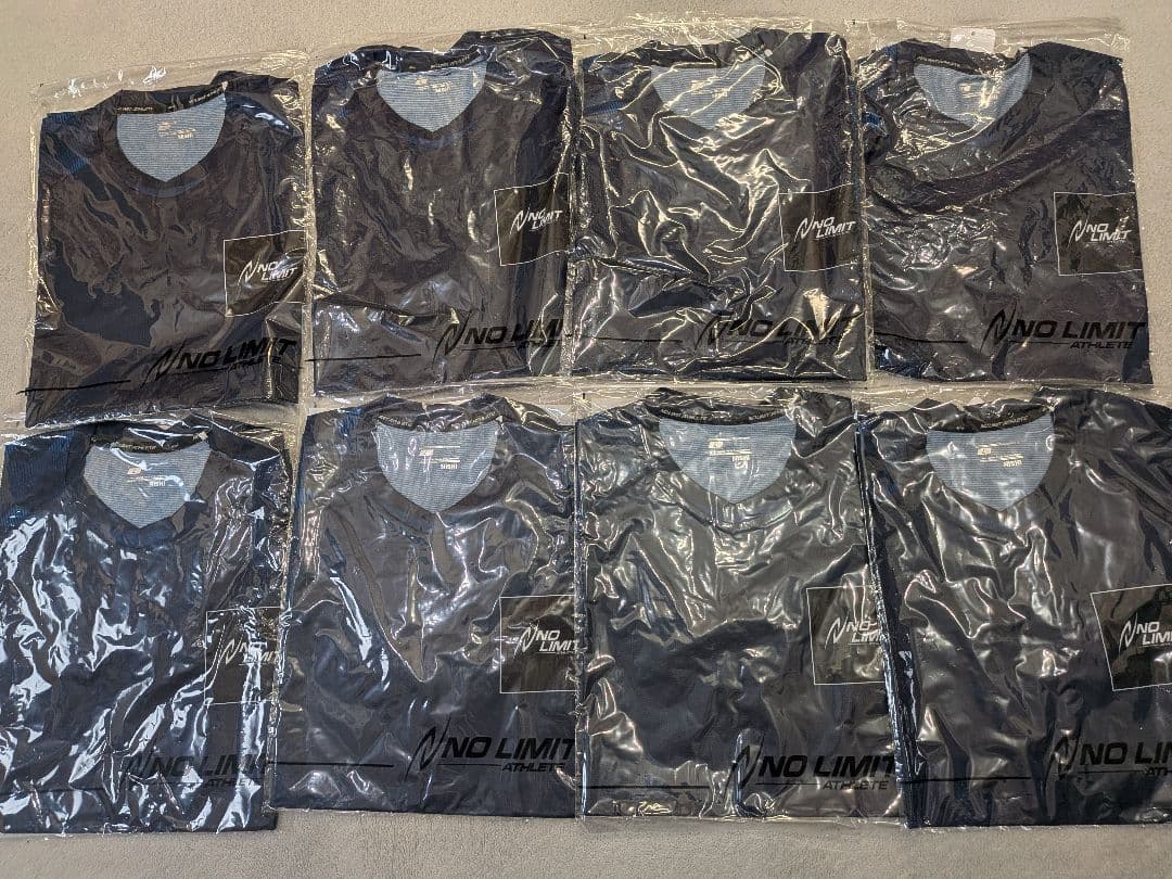 新品 NISHI ニシスポーツ Tシャツ NO LIMIT ８枚 Lサイズ