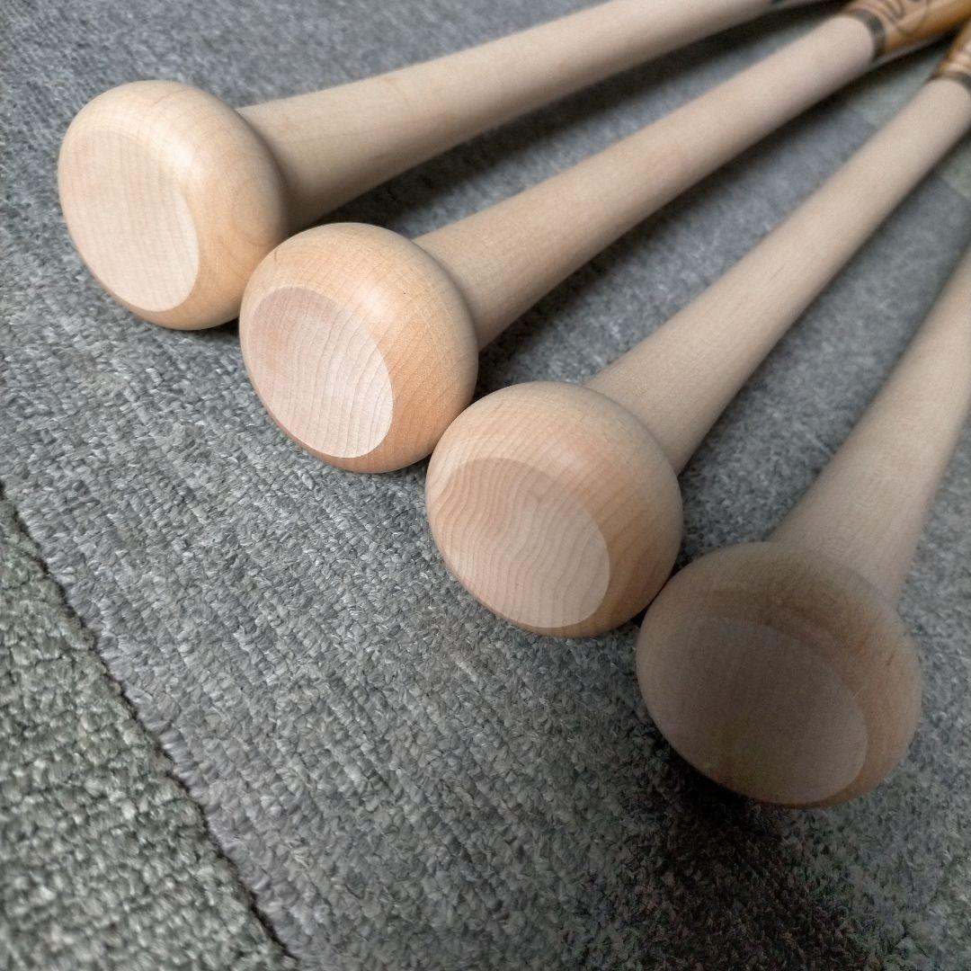 【プレミア】Rawlings ローリングス NPB 硬式木製バット 4本セット