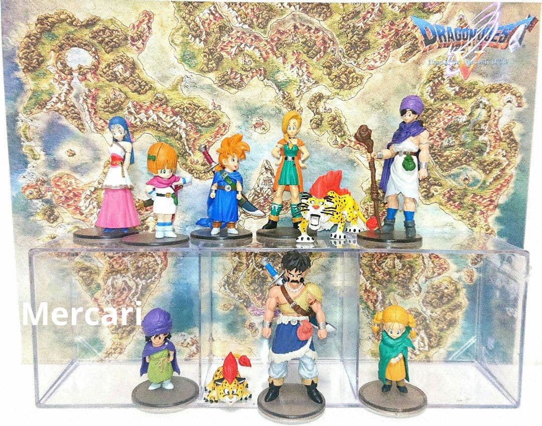 ドラゴンクエスト5 V キラーパンサー＋キャラクターフィギュア全種セット 鳥山明
