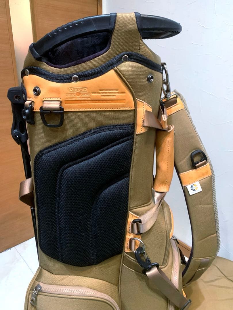良品　アッソブ　スタンド　キャディバッグ　AS2OV GOLF