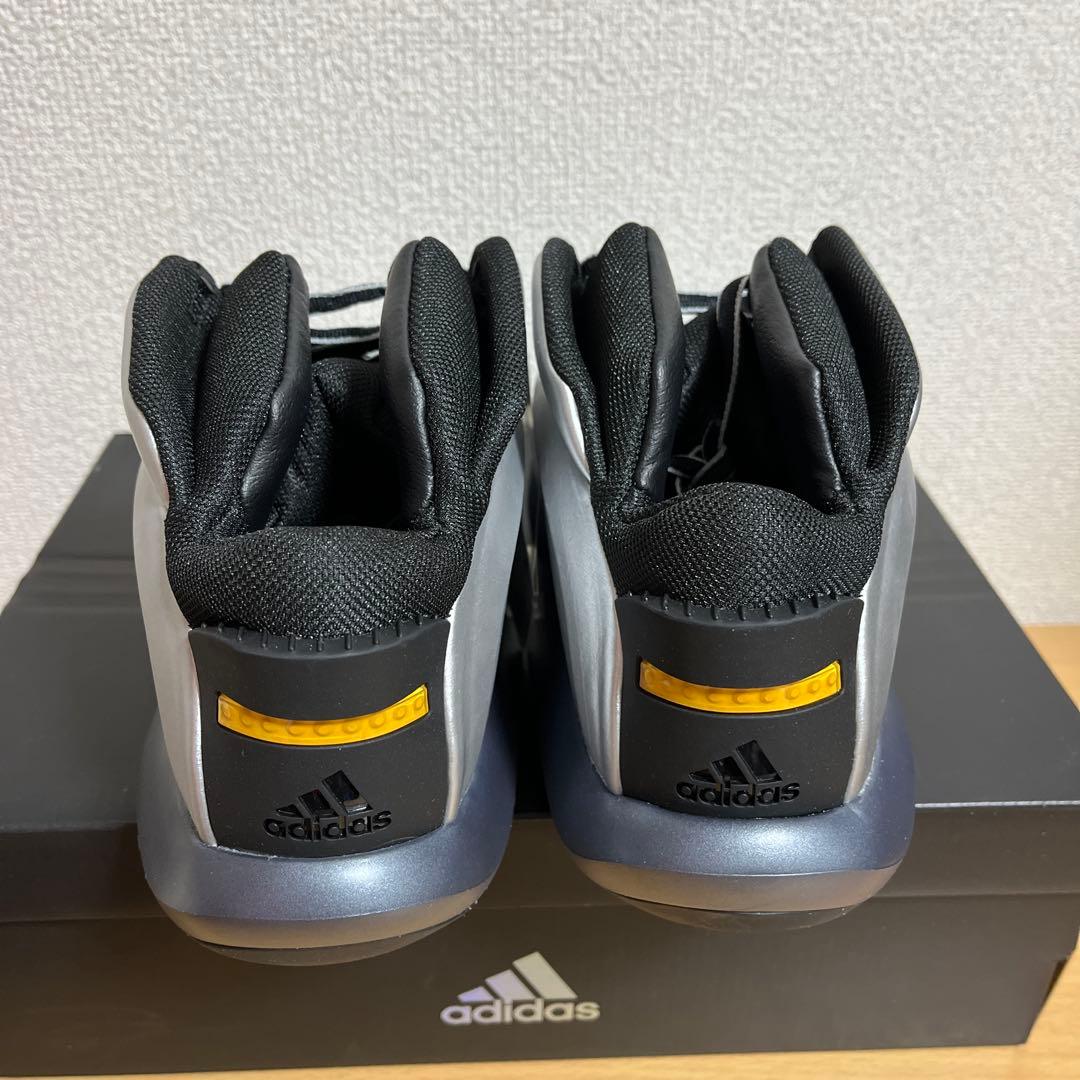 新品 ADIDAS CRAZY 1 KOBE SILVER 26.5cm