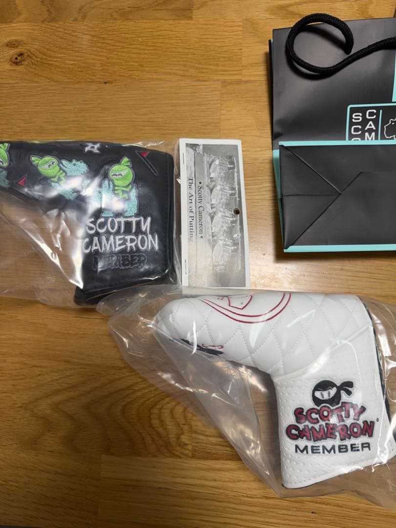 スコッティキャメロン　キャディバッグ　パターカバー 3点セット