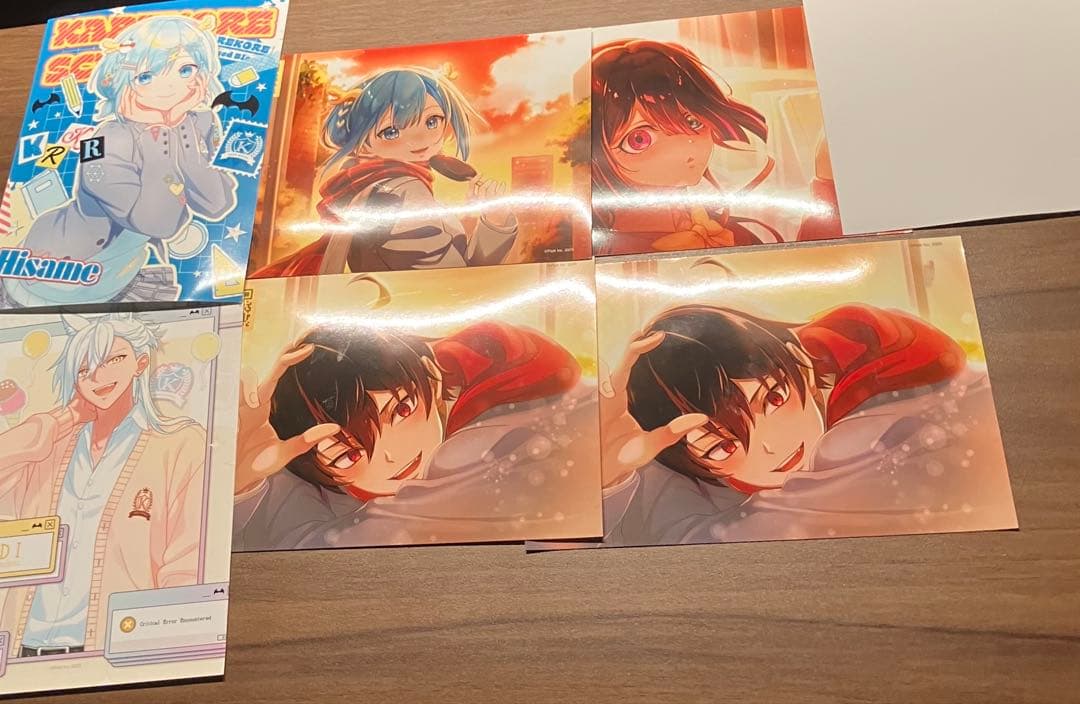 混血のカレコレ　全力回避フラグちゃん　人気投票ブロマイド計36枚【まとめ売り】