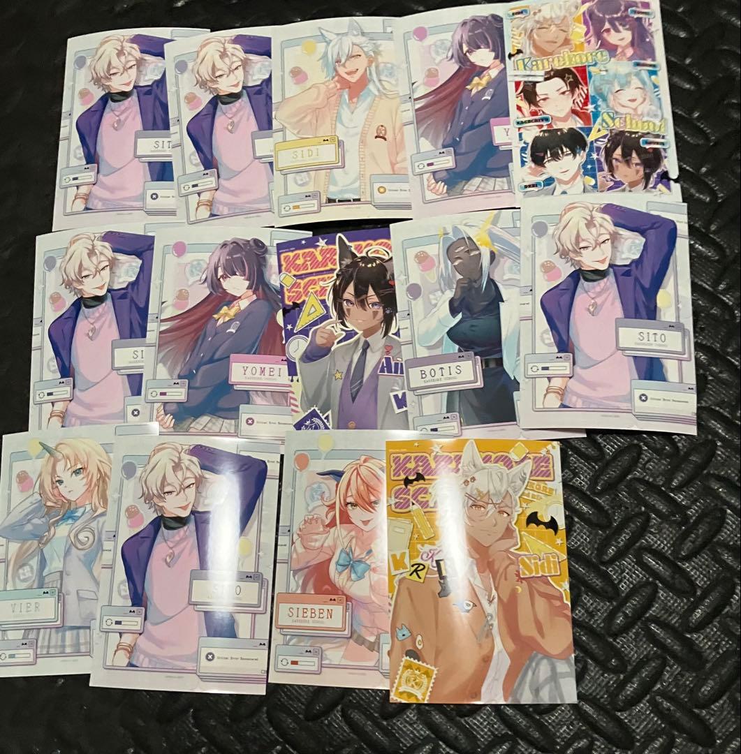 混血のカレコレ　全力回避フラグちゃん　人気投票ブロマイド計36枚【まとめ売り】