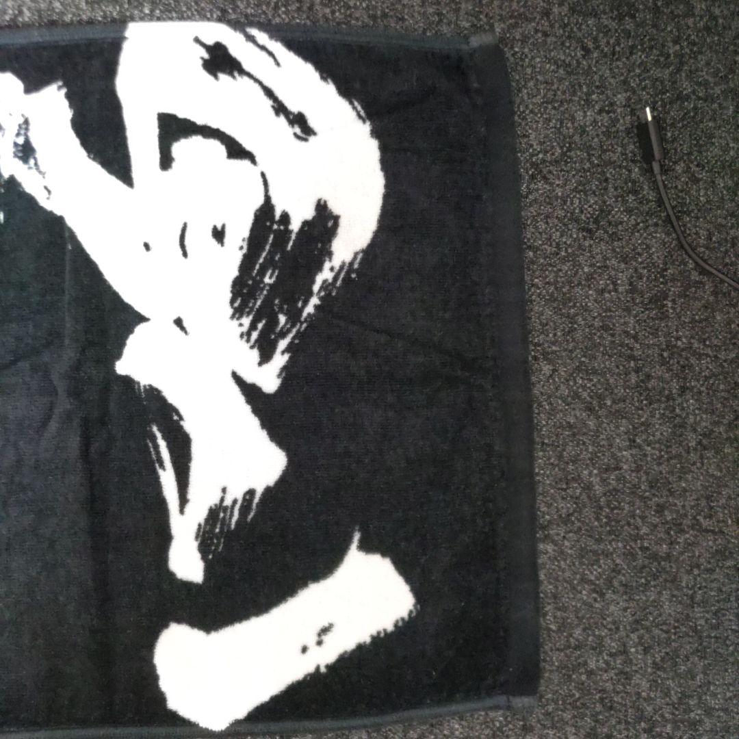 優里　初期レア　ダイナミックロゴタオル　ブラック