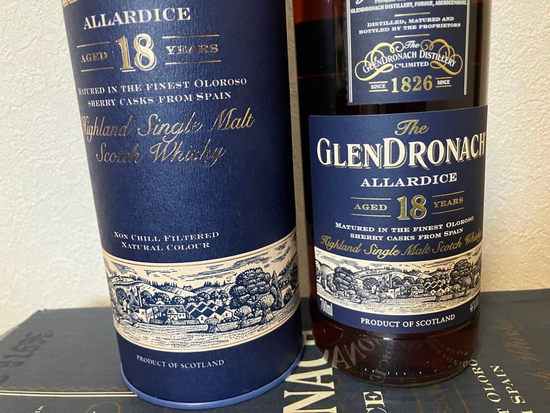 グレンドロナック18年GLENDRONACH ALLARDICE 18YEARS