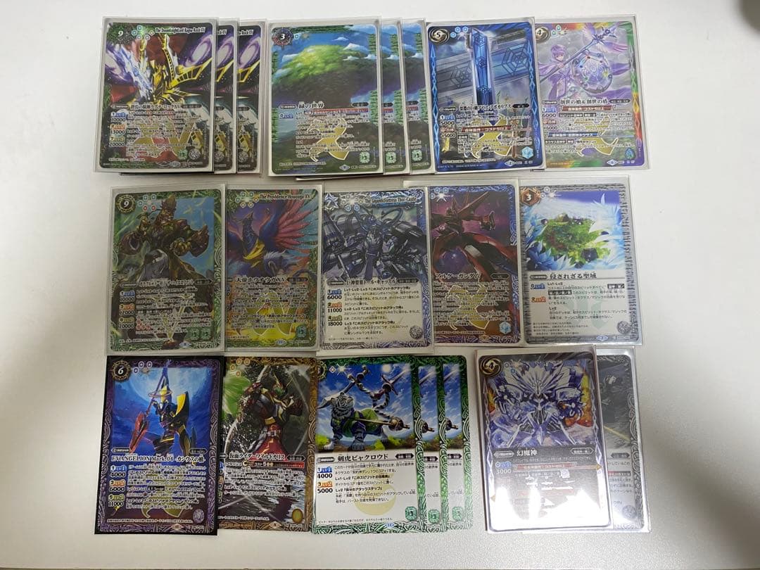 バトスピ　激覇GS &純正激覇　　入れ替えパーツスリーブ付き　即日発送