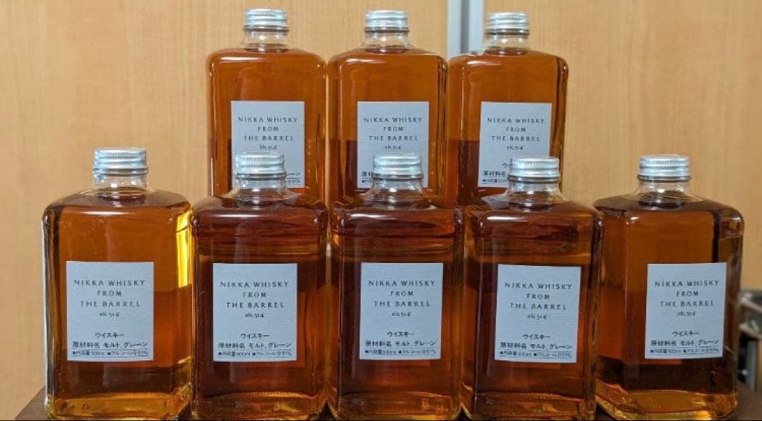 ニッカ　フロムザバレル　500ml 8本セット 新品未開封