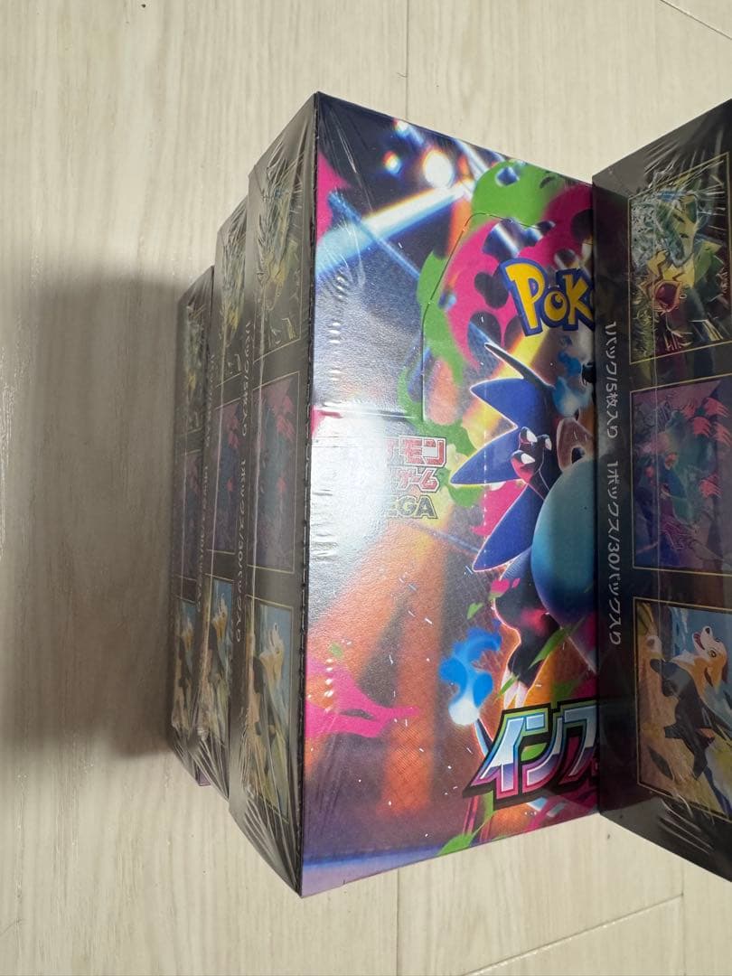 ポケモン インフェルノX シュリンク付き 7box