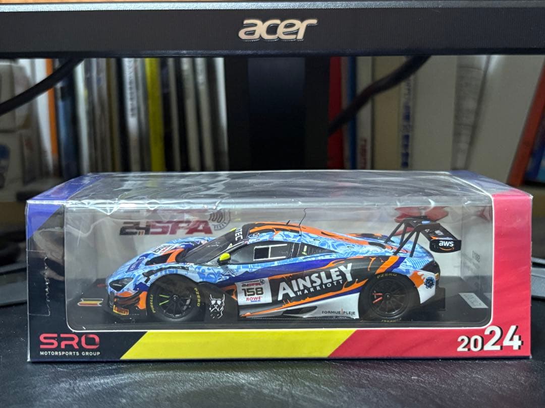 スパーク　1/43 マクラーレン　720S GT3 エボ　#158