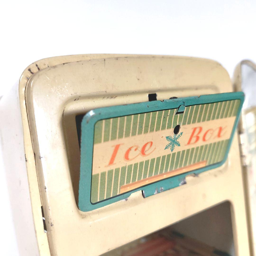 ビンテージ ブリキのおもちゃ 冷蔵庫 JAPAN 増田屋製