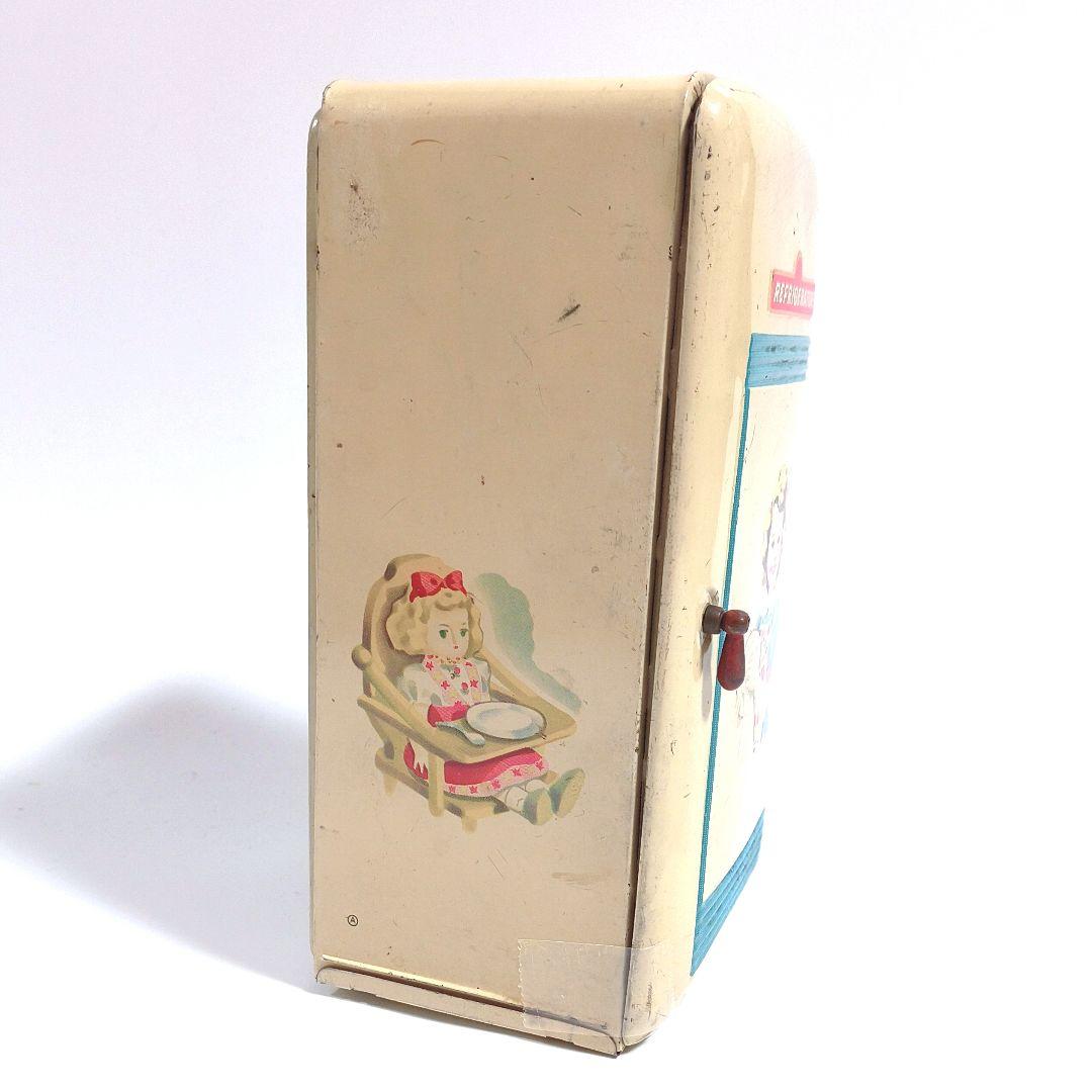 ビンテージ ブリキのおもちゃ 冷蔵庫 JAPAN 増田屋製