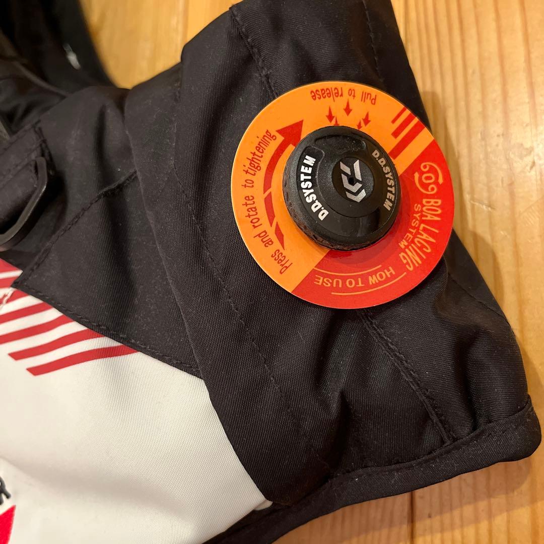 PORVOISR ライフジャケット ホワイト/ブラック/レッド