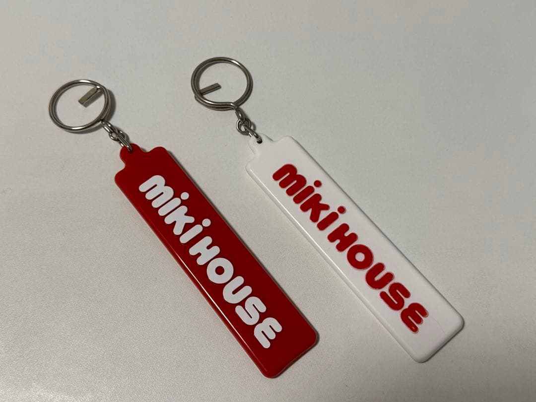 美品✨ 当時物 ミキハウス キーホルダー 2色セット