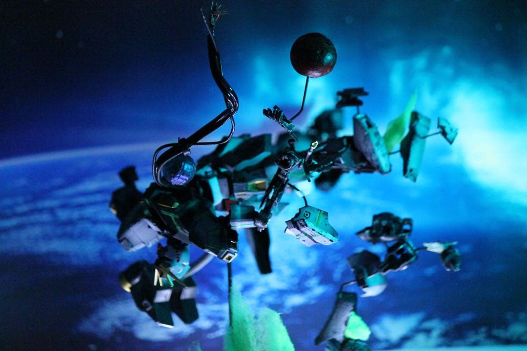 EG ニューガンダム　AXIZショック　塗装済み完成品