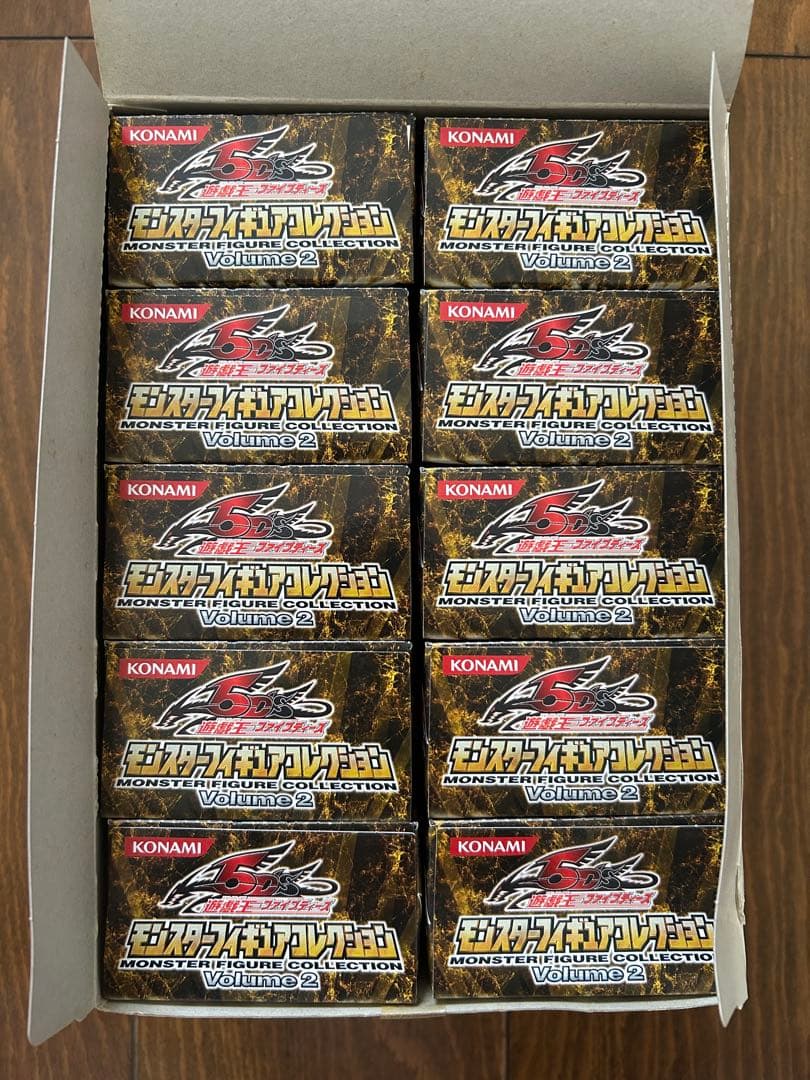 【新品】遊戯王 モンスターフィギュアコレクション Vol.2 ボックス 10個入