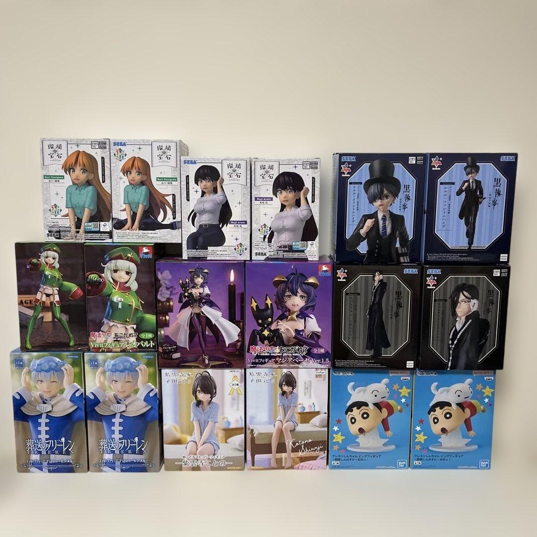 新品未開封　最新プライズ有　アニメマンガ人気キャラクター　フィギュアまとめ売り