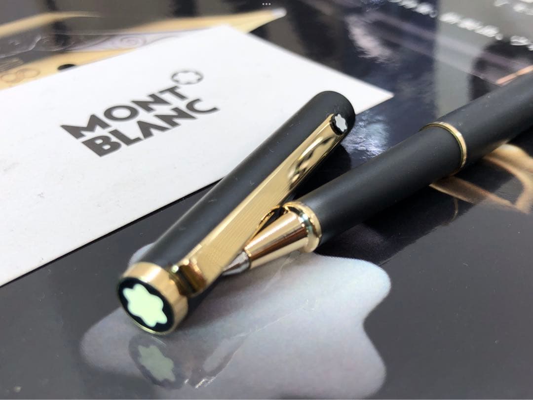 稀少軸！モンブラン★Sライン★生産数の少ないキャップ式ローラーボールNo2318