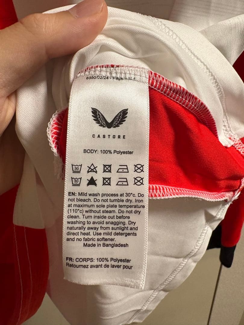 フェイエノールト　公式　ホーム　長袖ユニフォーム 24-25