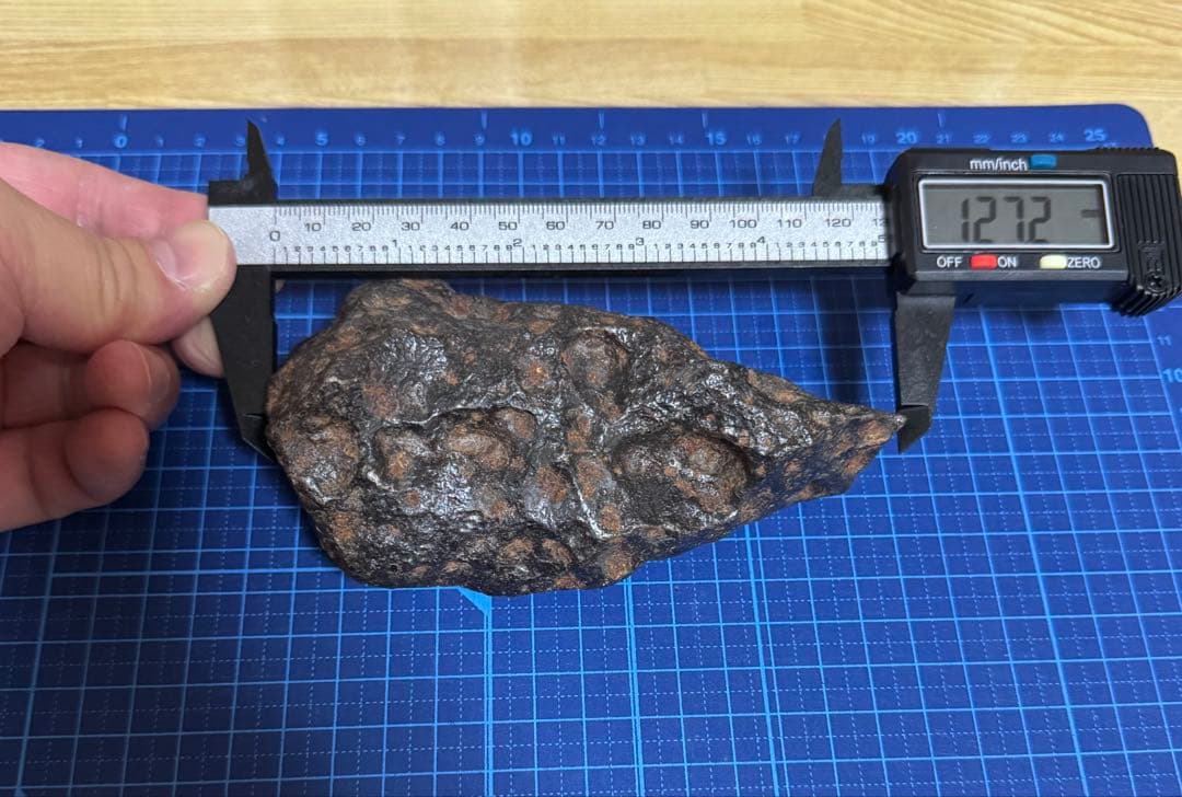 希少 特大サイズ1.2kg【隕石・メテオライト】カンポデルシエロ