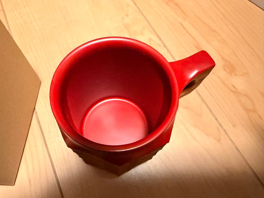 アキヒロウッドワークス　JINCUP 赤漆 L ジンカップ