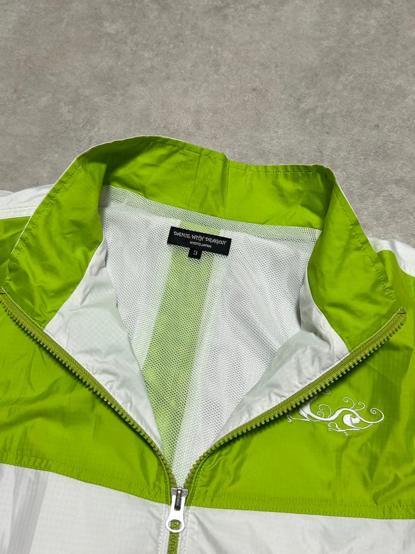 ダンスウィズドラゴン　バックロゴジャケット Wジップ サイズ3 ビッグロゴ