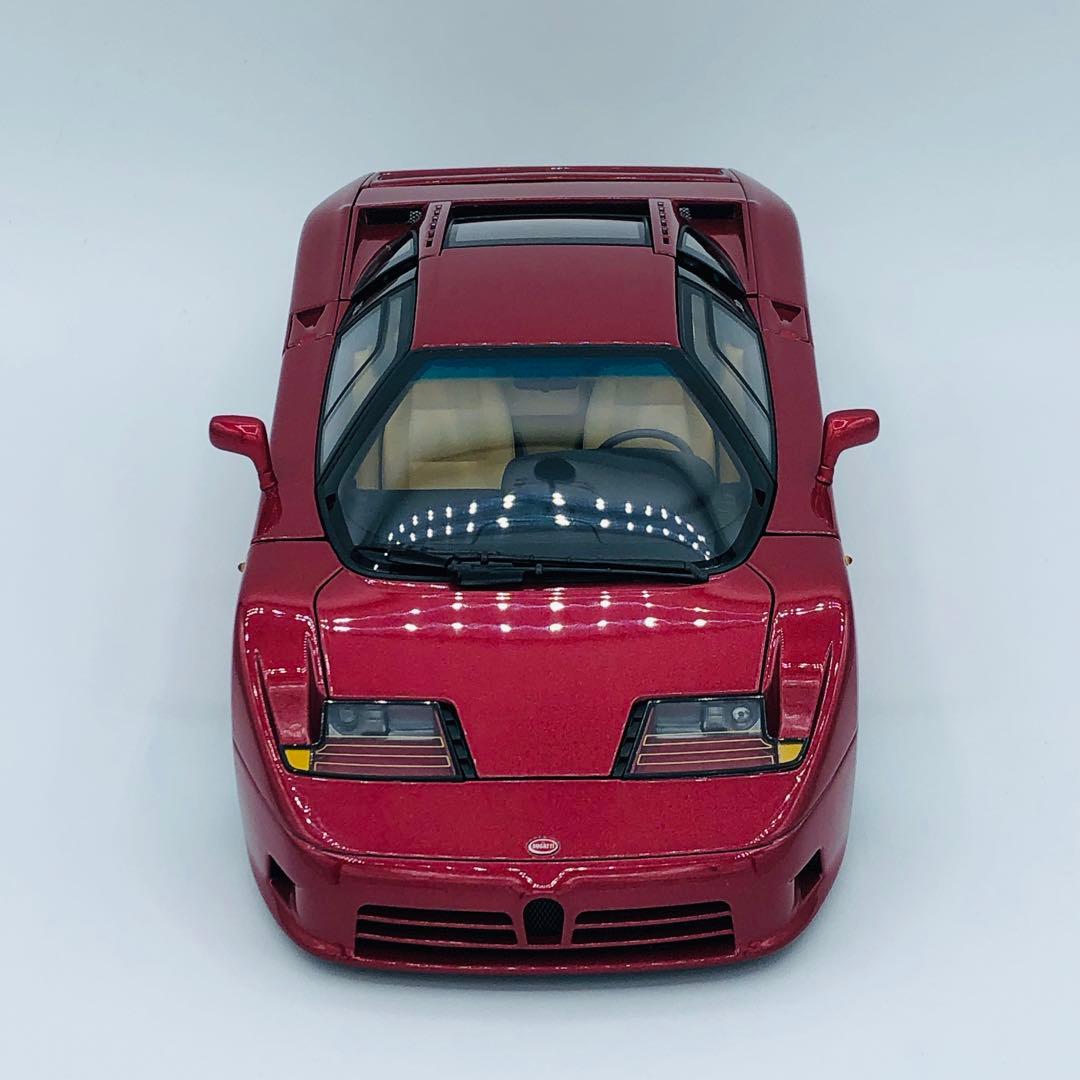 オートアート 1/18 ブガッティ EB110 GT ダークレッド
