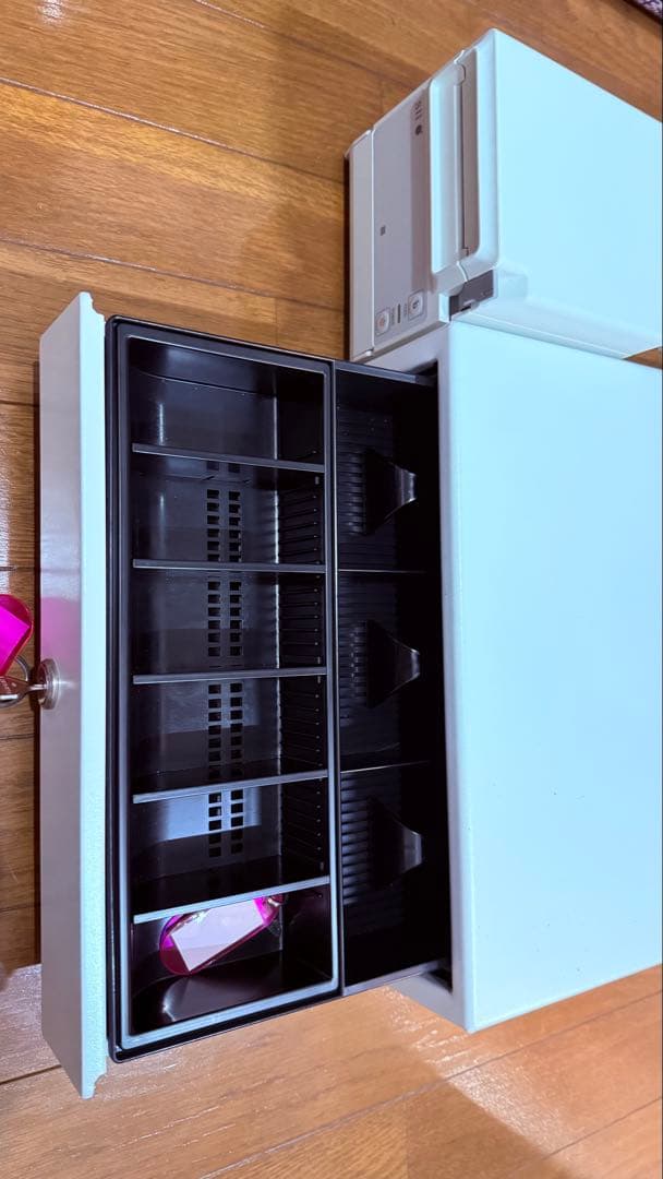 AirREGI レジスター 大型 ホワイト 鍵付き