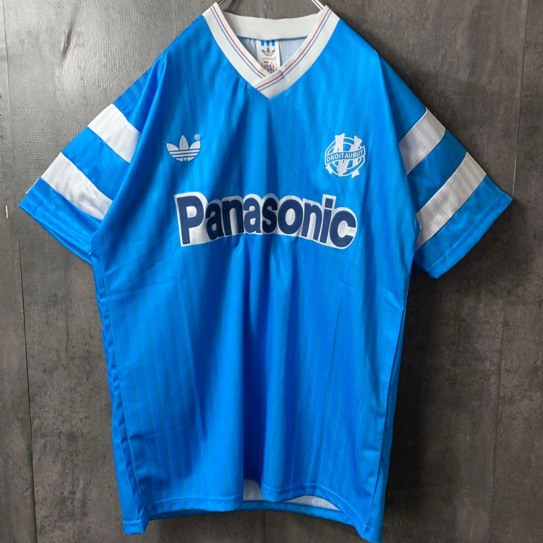 【マルセイユ】 古着 アディダス サッカー ユニフォーム 1990 XL ★希少