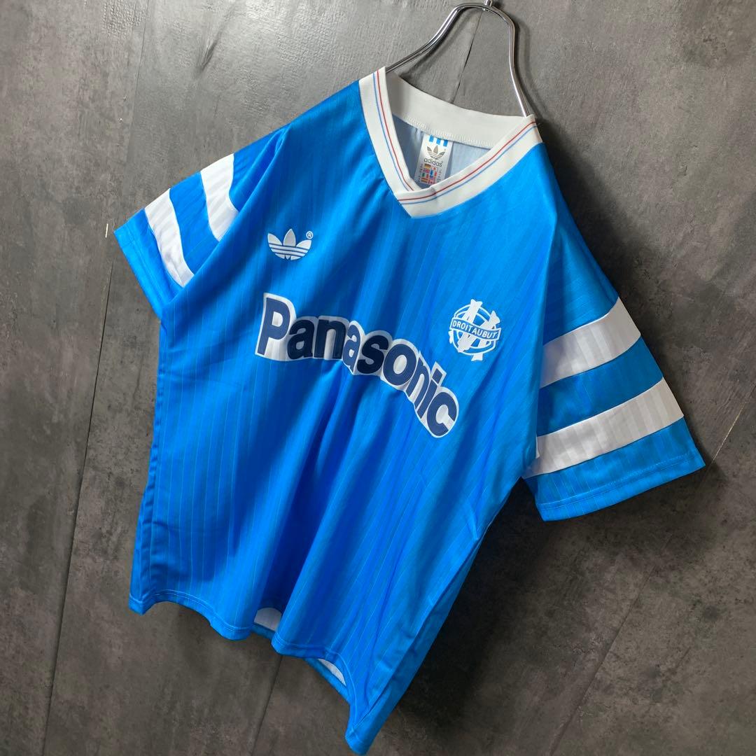 【マルセイユ】 古着 アディダス サッカー ユニフォーム 1990 XL ★希少