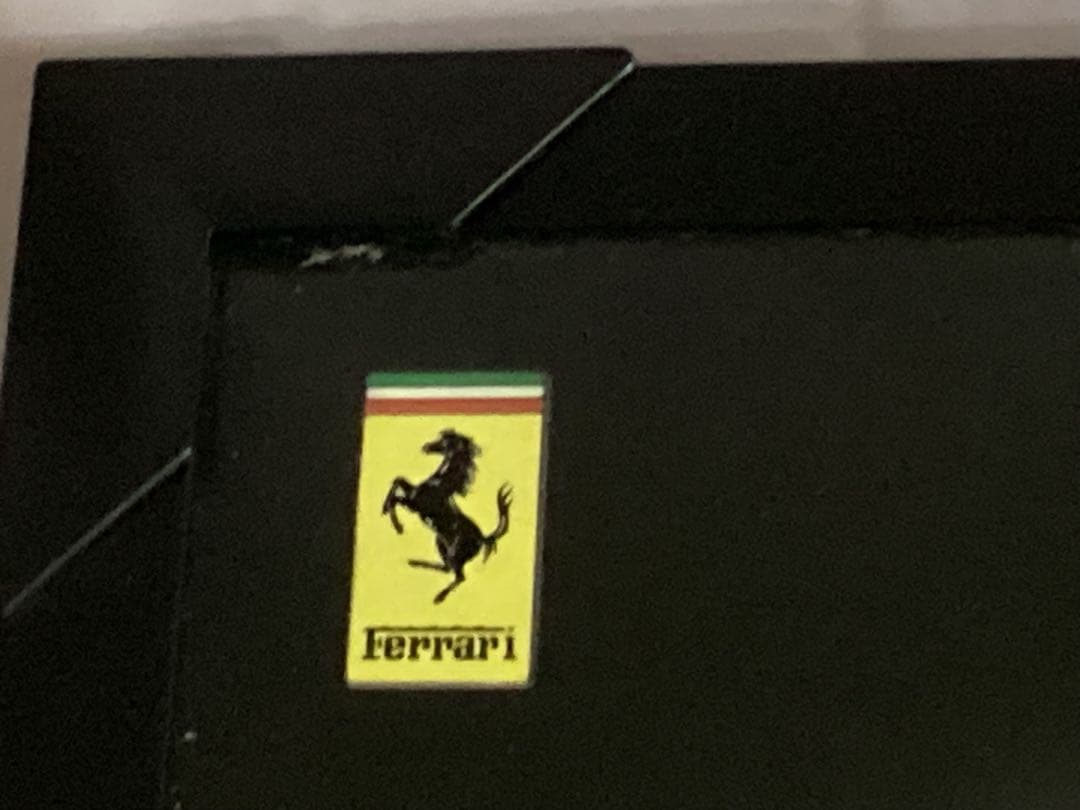 Ferrari Enzo Ferrari モデル 赤　ディスプレイ用パネル希少品