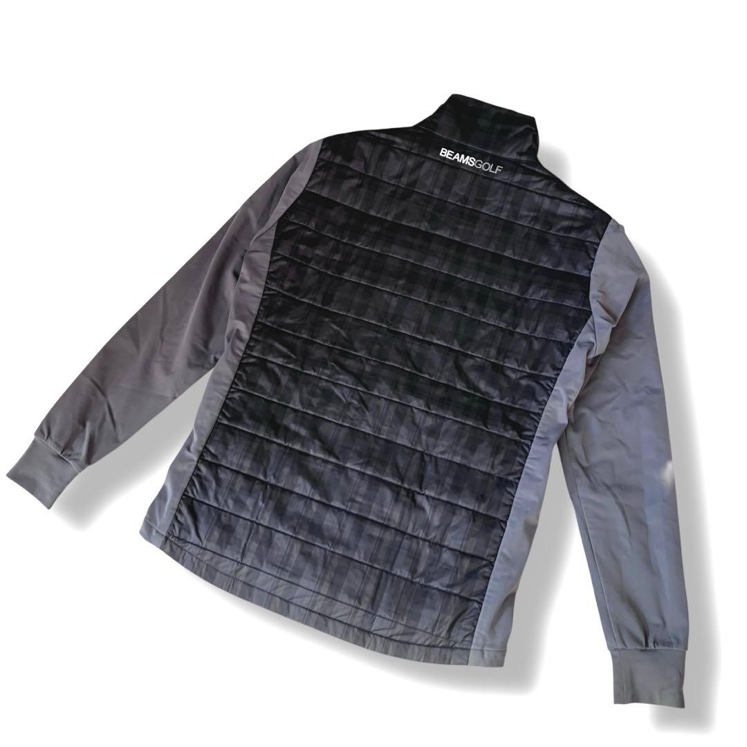 美品✨ビームスゴルフ✨中綿ブルゾンジャケット　ストレッチ抜群　ゴルフウェア