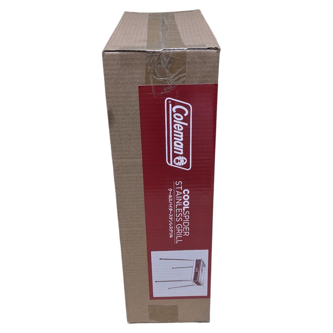 新品 Coleman クールスパイダーステンレスグリル レッド 170-9367