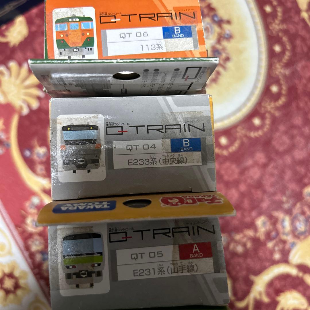 チョロQ QTRAIN 113系　E231系　EF66 E233系 485系