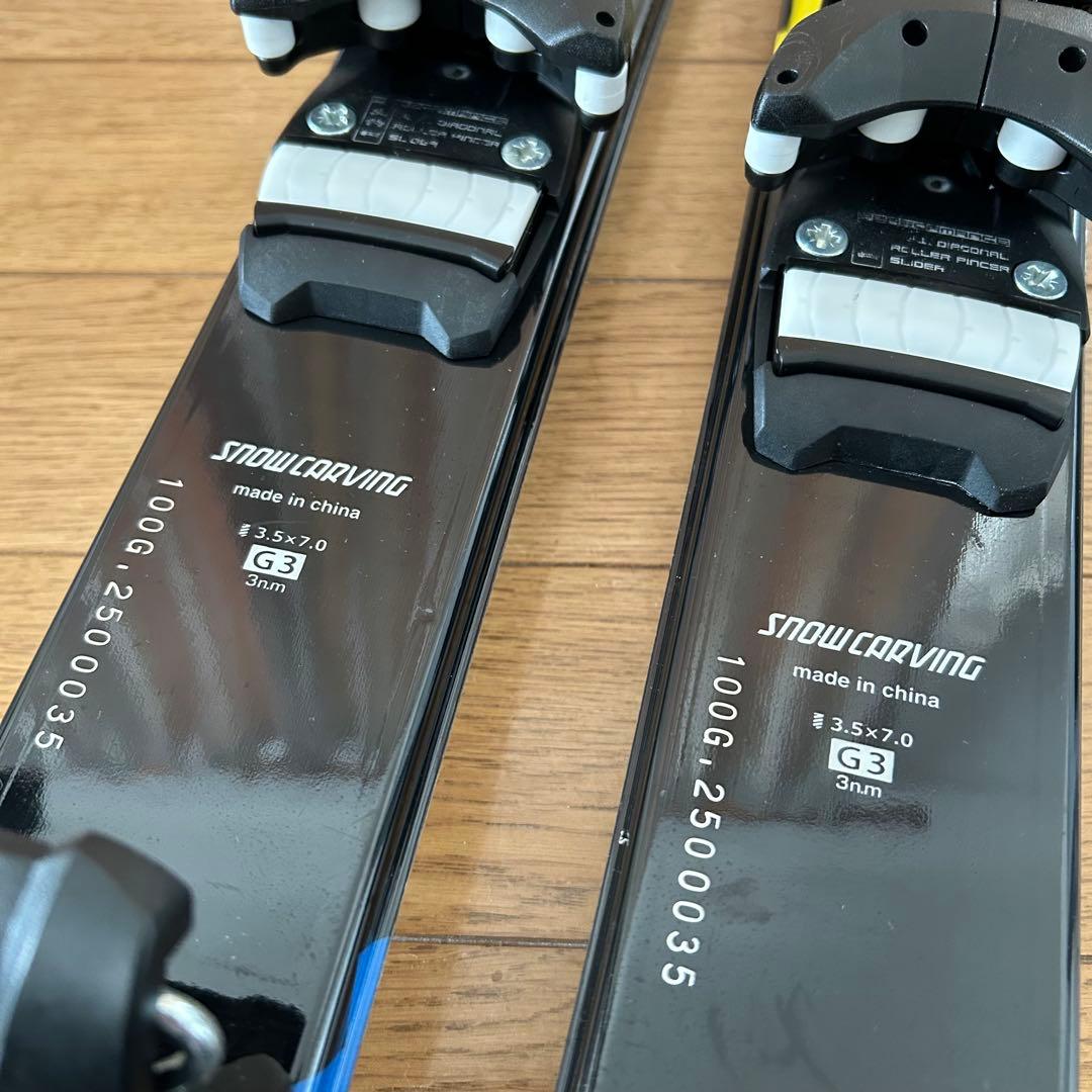 子供用　ジュニア　スキーセット　男の子　板100cm ブーツ19cm