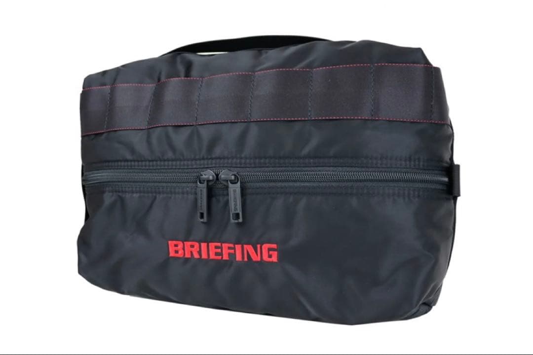 【美品】ブリーフィングゴルフ シューズケース ブラック