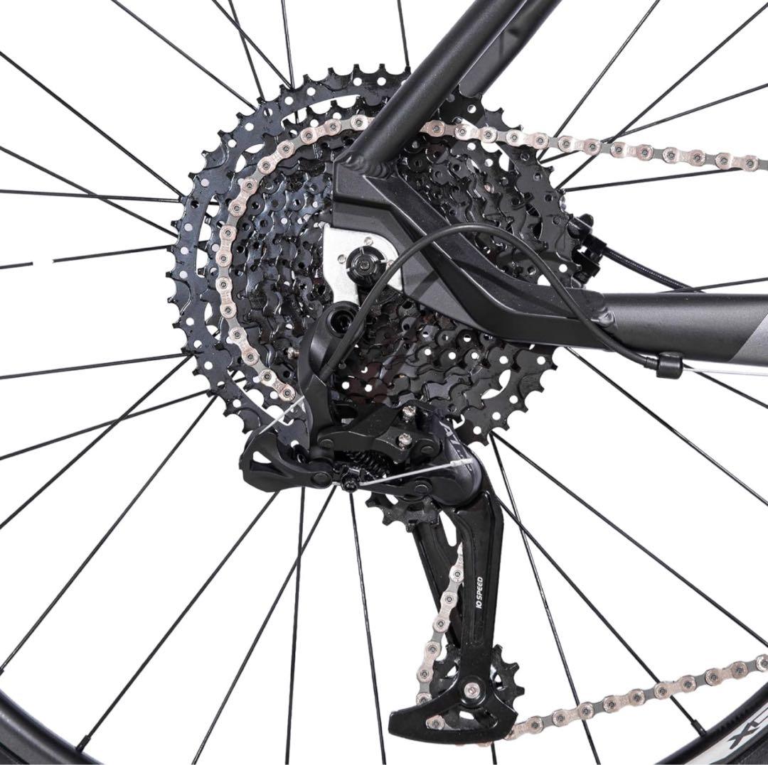 新しいMTB バイクで、10speedがあります。