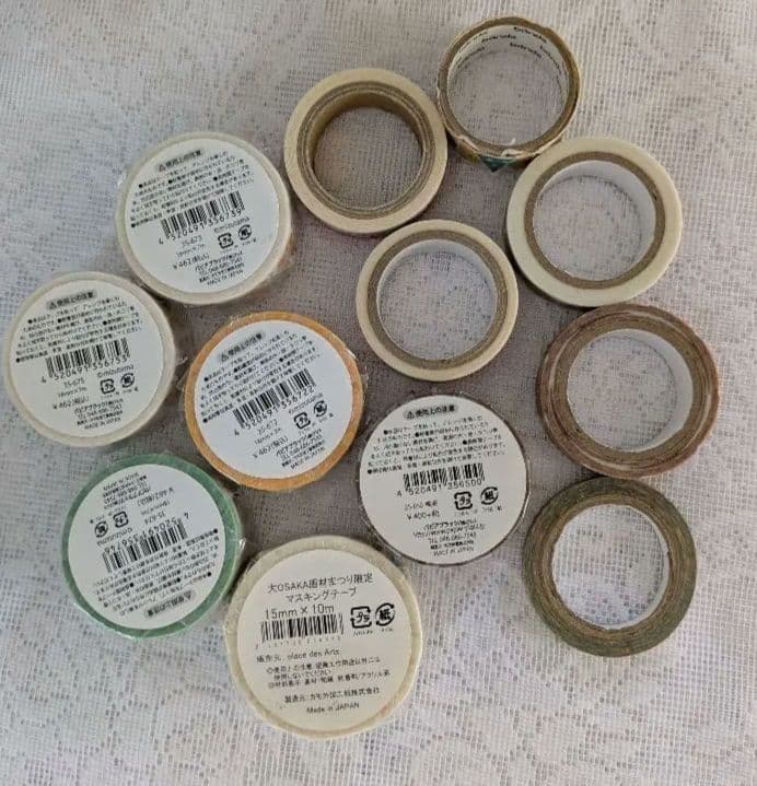 マスキングテープ　mizutama　マリーコラボ　レア　１２本セット