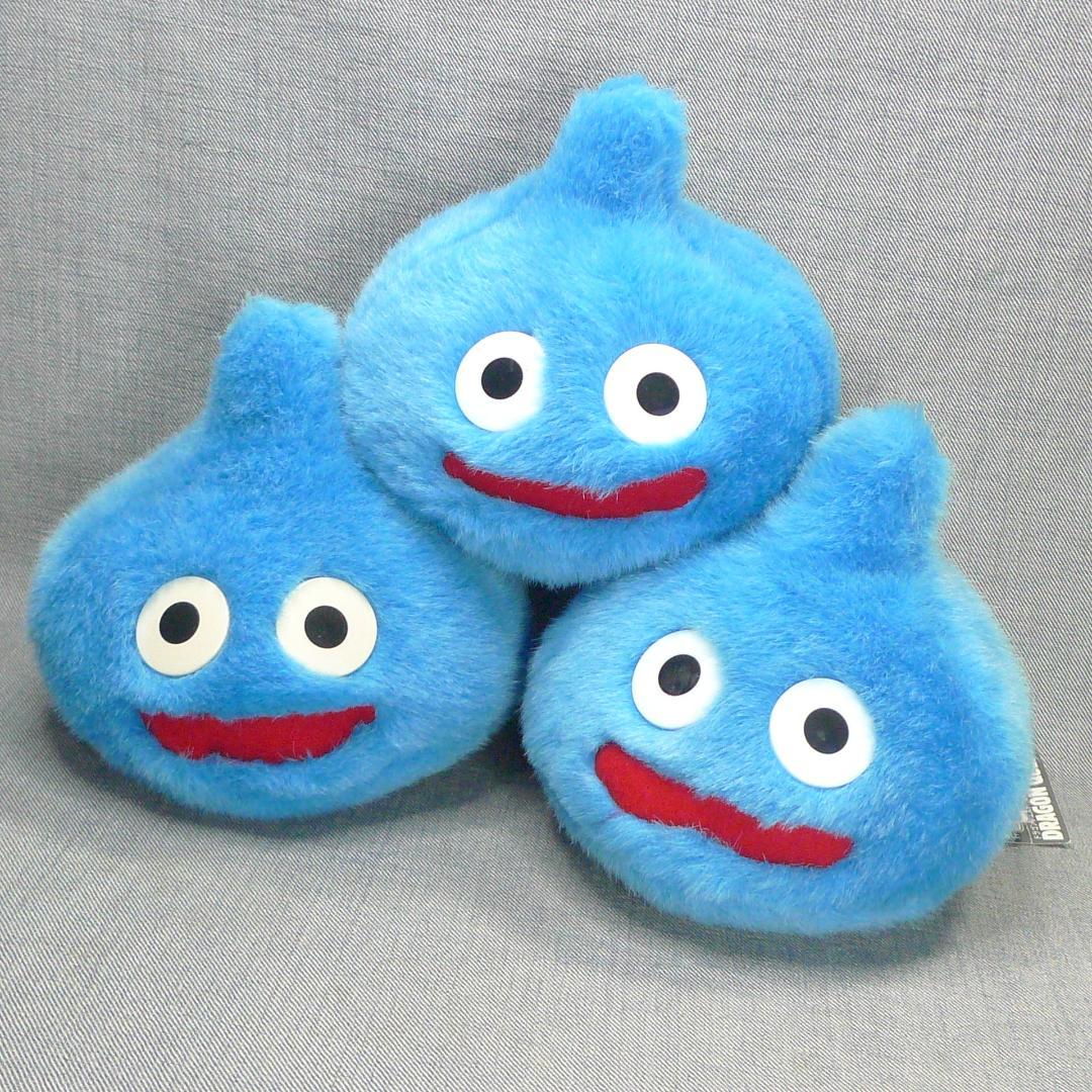 y704◇1998年 スライムベビー ぬいぐるみ 3匹 ドラクエ エニックス