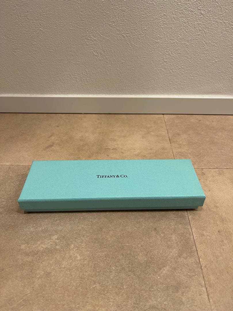 ティファニー ボールペン ティファニーブルー × ゴールド金具