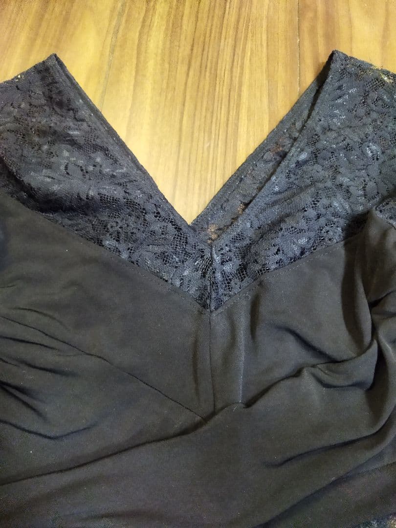 希少♪チャコット ダンス ワンピース S ラテン レース 膝丈