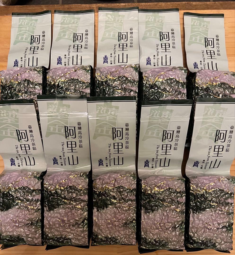 台湾茶 阿里山凍頂烏龍茶 150gx10