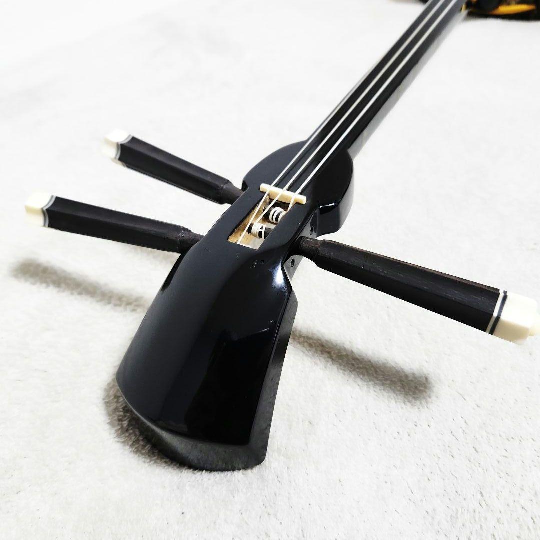 沖縄三線 蛇革調 ケース付属品付き