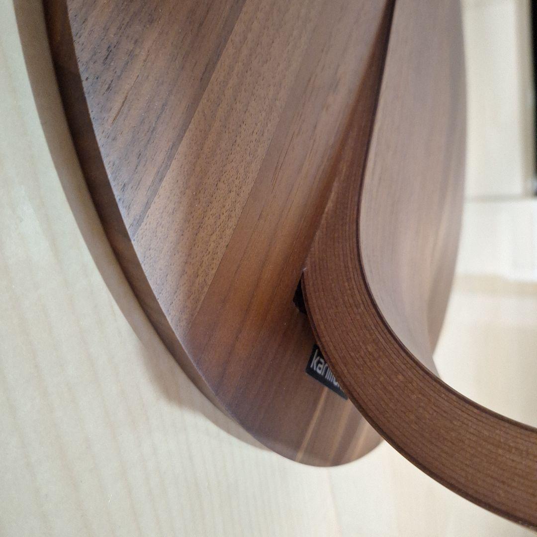 カリモク正規品 サイドテーブル TUO107 天然木ウォールナット材ナチュラル色