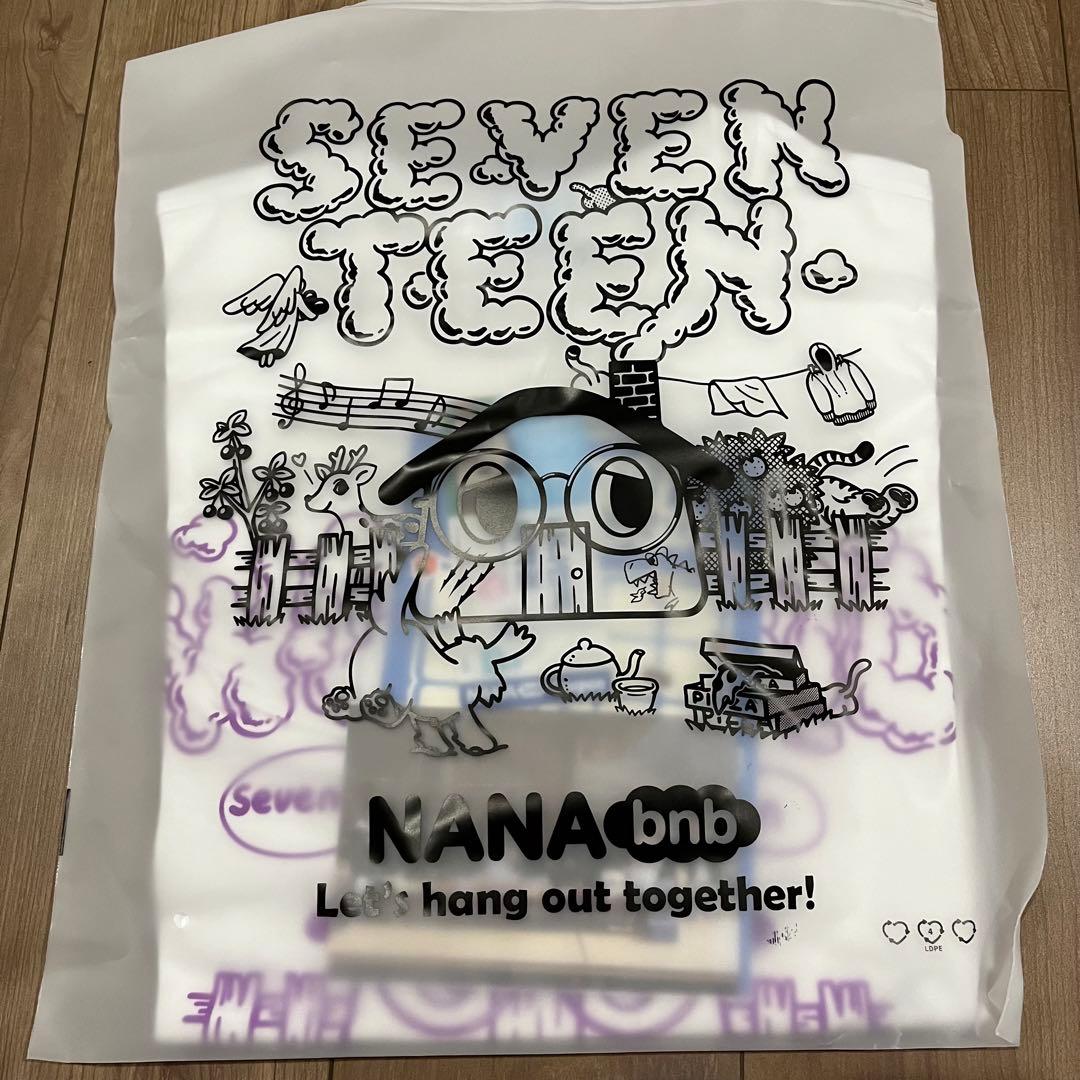 SEVENTEEN セブチ NANA bnbナナ民泊 Tシャツ ウォヌ M